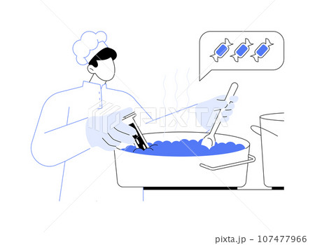 Confectioners syrup abstract concept vector illustration. Confectioners syrup abstract concept vector illustration. 107477966
