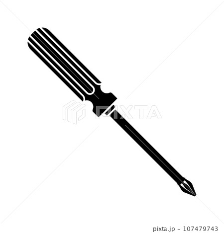 Screwdriver vector icon 107479743