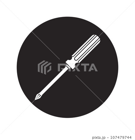 Screwdriver vector icon 107479744