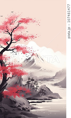abstract art phone wallpaper illustration vector 107481477