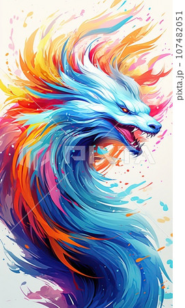 Abstract Watercolor create a unique and dynamic wallpaper Abstract Watercolor create a unique and dynamic wallpaper 107482051