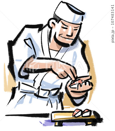 寿司職人 107483141