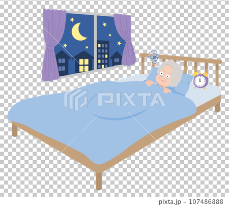 老婦人無法入睡 107486888