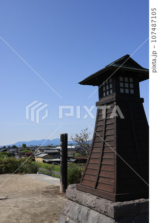 群馬県邑楽郡千代田町赤岩の赤岩渡船場の風景 107487105