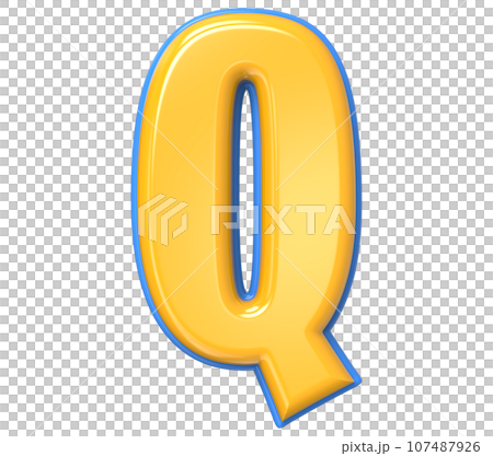 Font yellow number 3d render Font yellow number 3d render 107487926
