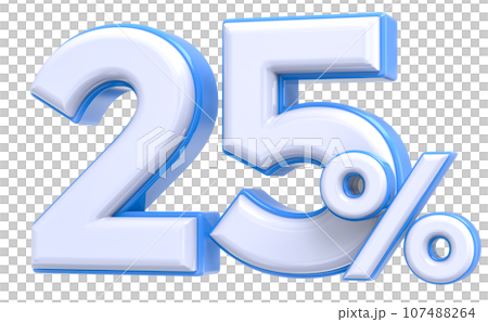 Font With Number White 3D Render Font With Number White 3D Render 107488264
