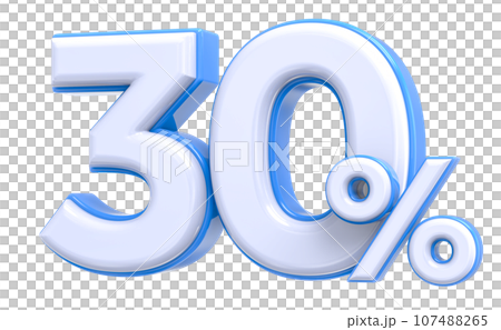 Font With Number White 3D Render Font With Number White 3D Render 107488265
