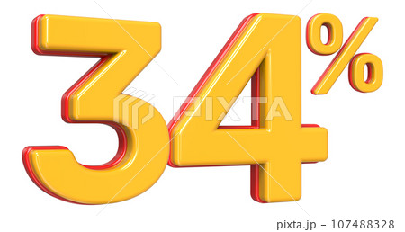 Font With Number 3D Render Font With Number 3D Render 107488328