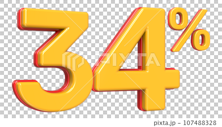 Font With Number 3D Render Font With Number 3D Render 107488328