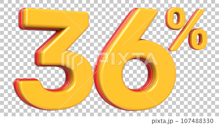 Font With Number 3D Render Font With Number 3D Render 107488330