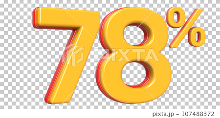 Font With Number 3D Render Font With Number 3D Render 107488372
