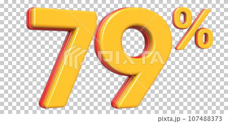 Font With Number 3D Render Font With Number 3D Render 107488373