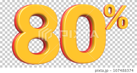 Font With Number 3D Render Font With Number 3D Render 107488374