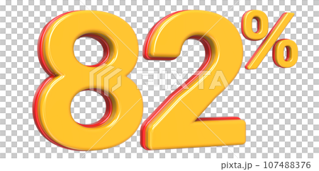 Font With Number 3D Render Font With Number 3D Render 107488376