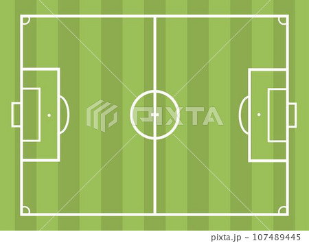Football field with zones, soccer sports game Football field with zones, soccer sports game 107489445
