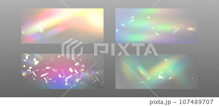 Prism light refraction effect 107489707