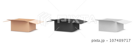 Cardboard parcel box for delivery vector icon Cardboard parcel box for delivery vector icon 107489717