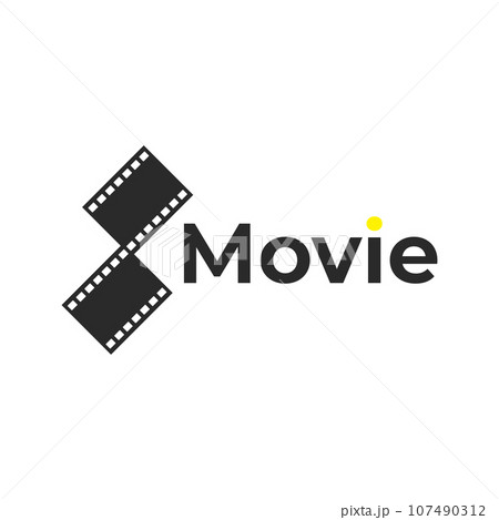 filmstrip logo icon filmstrip logo icon 107490312