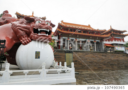 台湾　台南市　日月潭文武廟 107490365