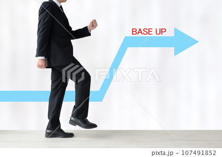 ビジネスイメージ―ベースアップ 107491852