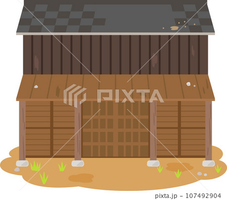 日本の古い納屋 日本の古い納屋 107492904