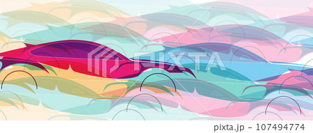 Racing speed background, vector illustration abstraction in car track Racing speed background, vector illustration abstraction in car track 107494774