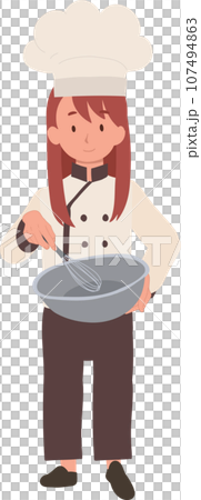 Small chef mixing bowl
