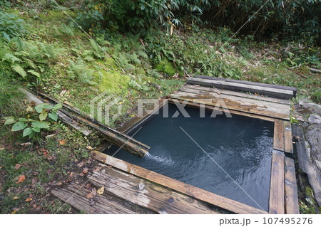 蓮華温泉　野天風呂は黄金湯 107495276