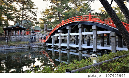 住吉反橋・太鼓橋（大阪府大阪市住吉区） 107495945