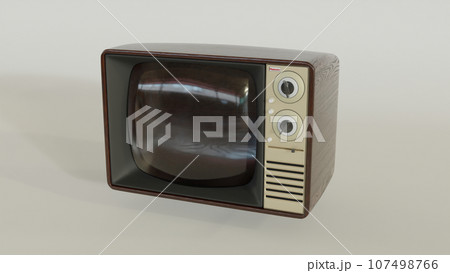 昭和レトロなテレビ CGのイラスト素材 [107498766] - PIXTA