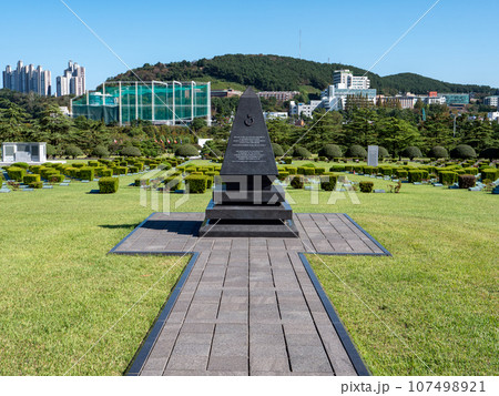 韓国・釜山　在韓国連記念公園　United Nations Memorial Cemetery 107498921