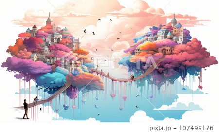 SDGsの水彩画イメージ