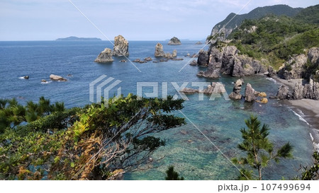 北長門海岸国定公園 青海島 北長門海岸国定公園 青海島 107499694