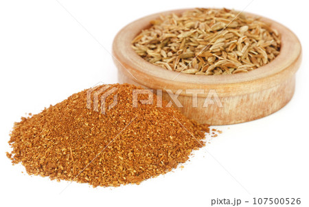 Crushed cumin with whole Crushed cumin with whole 107500526