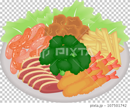 オードブル盛り合わせ 107501742