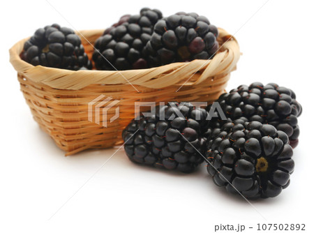 Fresh blackberries 107502892