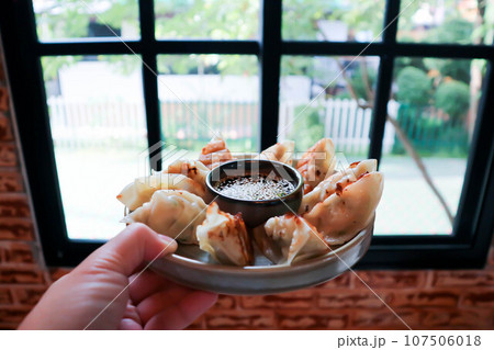 chinese dumpling, dumpling or wonton or fried wonton 107506018