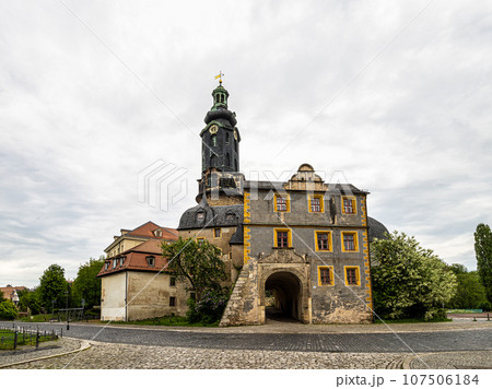City Palace or city castle at Weimar, Thuringia, Germany. Now it is an art museum. City Palace or city castle at Weimar, Thuringia, Germany. Now it is an art museum. 107506184