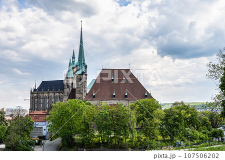 Erfurt Cathedral and Collegiate Church of St Mary, Erfurt, Germany. 107506202