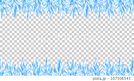 Ice thorn frame illustration_16:9 107506543