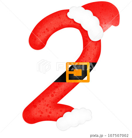 Alphabet santa claus  107507002