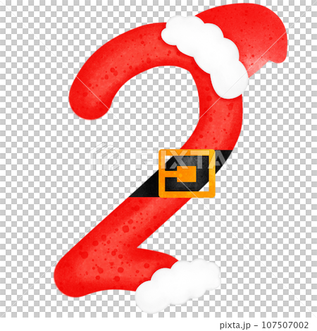 Alphabet santa claus  107507002