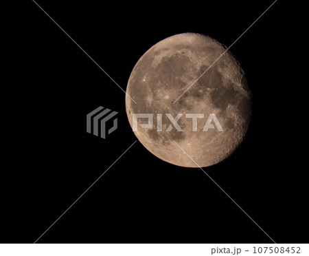 Moon Background being Earth's only permanent natural satellite 107508452