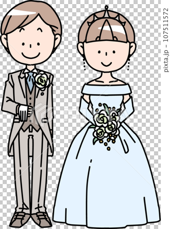 新郎新婦 107511572