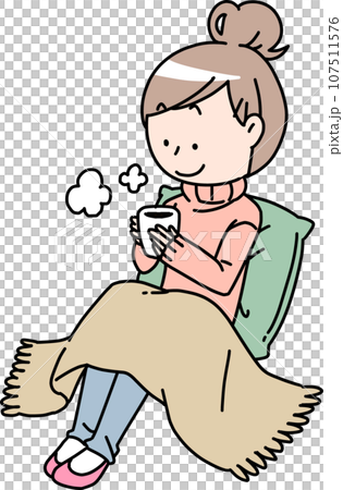 A relaxing woman A relaxing woman 107511576