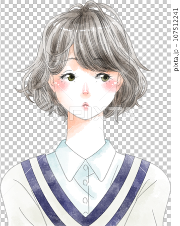 有著聰明臉龐、鮑伯頭髮的女人 107512241