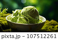 Matcha Ice Cream 107512261