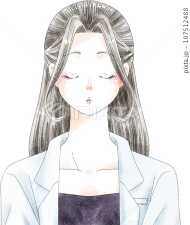 白衣の女性 白衣の女性 107512488