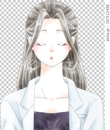 白衣の女性 白衣の女性 107512488