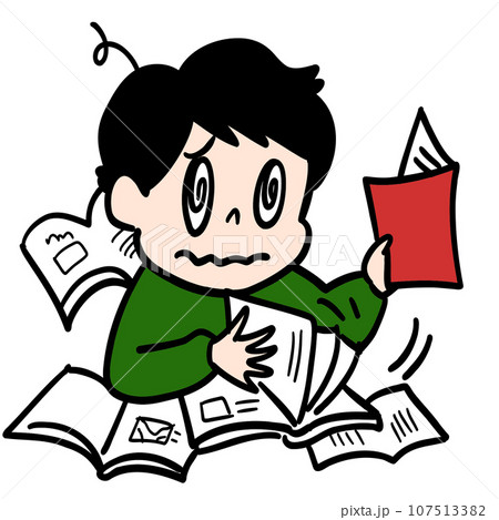 テスト勉強が全然間に合いそうに無い 107513382